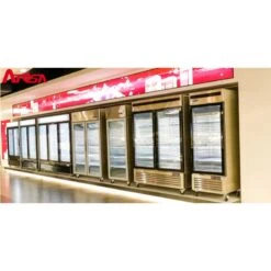 VETRINA REFRIGERATA 2 PORTE IN VETRO -Macchine del Gusto armadio refrigerato 2 porte vetro 3