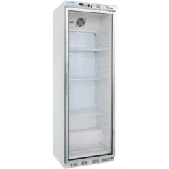 ARMADIO REFRIGERATO STATICO ECO CON PORTA IN VETRO FORCAR-350 LITRI