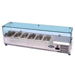 VETRINETTA REFRIGERATA CONDIMENTI PIZZA 6X GN1/4
