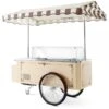 CARRETTO PER GELATI ISA CON VASCHETTE 1 CARRETTO PER GELATI ISA CON VASCHETTE -Macchine del Gusto carretto gelati isa