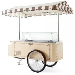 CARRETTO PER GELATI ISA CON VASCHETTE