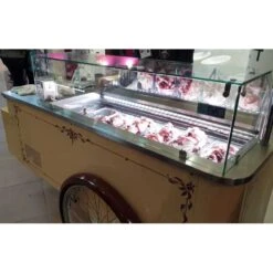 CARRETTO PER GELATI ISA CON VASCHETTE -Macchine del Gusto carretto gelati isa 4