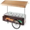 CARRETTO GELATI A POZZETTI CON CARAPINE ISA -Macchine del Gusto carretto gelato a carapine isa