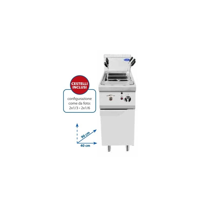 CUOCIPASTA 35 LITRI CUOCIPASTA 35 LITRI -Macchine del Gusto cuocipasta 35 litri 1