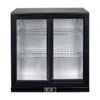ESPOSITORE REFRIGERATO PER BIBITE BAR-Porte Scorrevoli -Macchine del Gusto espositore bibite bar ak200bb