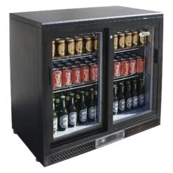 ESPOSITORE REFRIGERATO PER BIBITE CON 2 PORTE SCORREVOLI-FORCAR