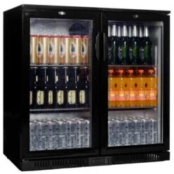 ESPOSITORE REFRIGERATO RETROBANCO -porte Battenti