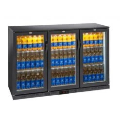 ESPOSITORE REFRIGERATO RETROBANCO-porte A Battenti