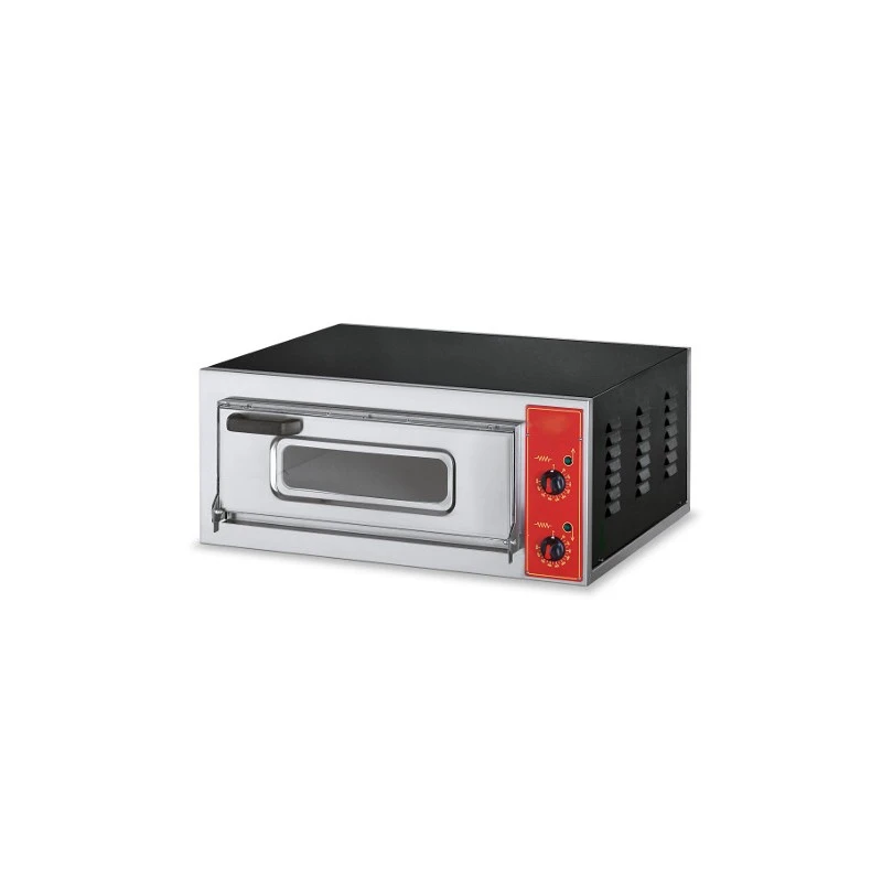 FORNO ELETTRICO PER PIZZA MICRO500 CON PORTA IN VETRO FINO A 500°C FORNO ELETTRICO PER PIZZA MICRO500 CON PORTA IN VETRO FINO A 500°C -Macchine del Gusto forno elettrico per pizza ggf micro500 porta in vetro