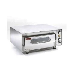 FORNO MEDIO PIANO COTTURA REFRATTARIO (510x510x110 Mm) PORTA CON VETRO E LUCE INTERNA Fino A 390°C