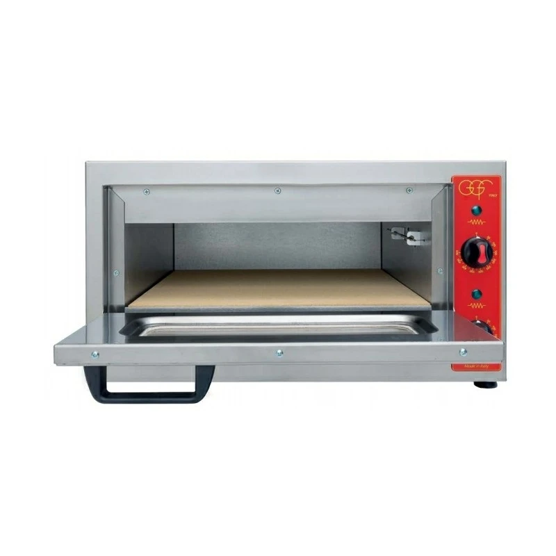 Forno elettrico per pizza MICRO 11 con porta in vetro fino a 500°C Forno Elettrico Per Pizza MICRO 11 Con Porta In Vetro Fino A 500°C -Macchine del Gusto forno elettrico per pizza micro porta in vetro 1