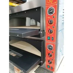 FORNO PIZZERIA CAMERA DOPPIA 1+1 Teglia 60x40 -Macchine del Gusto forno elettrico per pizza professionale camera doppia 11 teglia 60x40 4