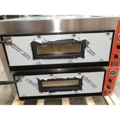 FORNO PIZZERIA CAMERA DOPPIA 1+1 Teglia 60x40 -Macchine del Gusto forno elettrico per pizza professionale camera doppia 11 teglia 60x40 5