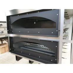 FORNO PIZZERIA CAMERA DOPPIA 1+1 Teglia 60x40 -Macchine del Gusto forno elettrico per pizza professionale camera doppia 11 teglia 60x40 6