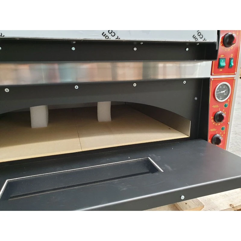 FORNO PIZZERIA CAMERA DOPPIA 2+2 teglie 60x40 FORNO PIZZERIA CAMERA DOPPIA 2+2 Teglie 60x40 -Macchine del Gusto forno elettrico per pizza professionale camera doppia 22 teglie 60x40 2