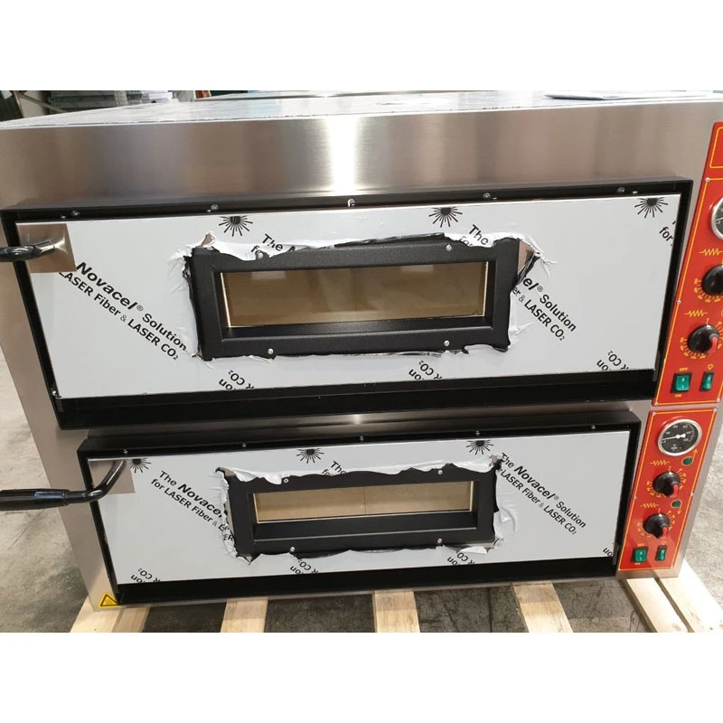 FORNO PIZZERIA CAMERA DOPPIA 2+2 teglie 60x40 FORNO PIZZERIA CAMERA DOPPIA 2+2 Teglie 60x40 -Macchine del Gusto forno elettrico per pizza professionale camera doppia 22 teglie 60x40 5