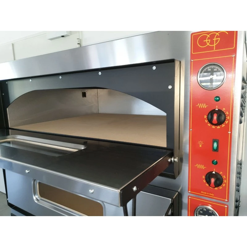 FORNO PROFESSIONALE PER PIZZA E PANE-2 teglie 60x40 FORNO PROFESSIONALE PER PIZZA E PANE-2 Teglie 60x40 -Macchine del Gusto forno pizza pane t2