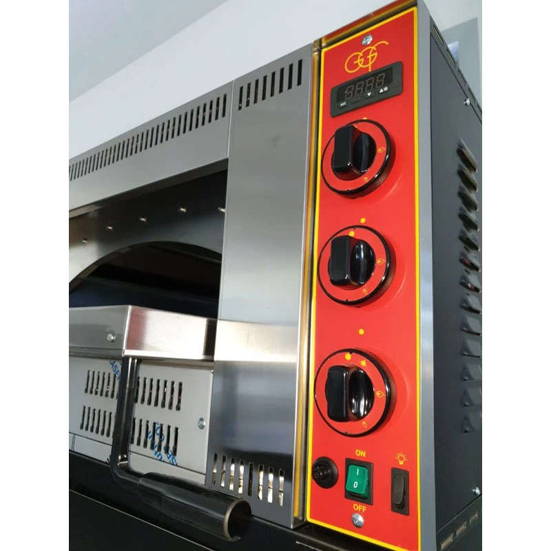 FORNO PIZZERIA A GAS - 4 pizze da 30 cm di diametro FORNO PIZZERIA A GAS - 4 Pizze Da 30 Cm Di Diametro -Macchine del Gusto forno pizzeria a gas 4