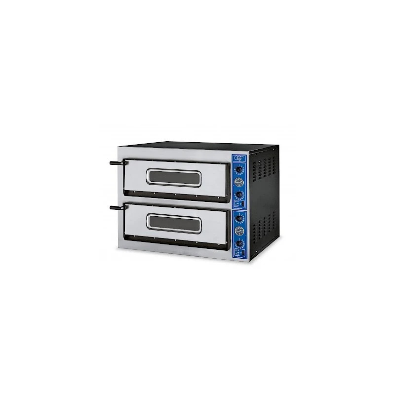 FORNO PIZZERIA CAMERA DOPPIA 4+4 pizze da 36 cm FORNO PIZZERIA CAMERA DOPPIA 4+4 Pizze Da 36 Cm -Macchine del Gusto forno pizzeria x44 36 ggf