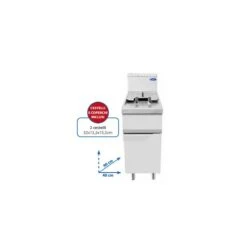 FRIGGITRICE A GAS 21 Litri - Prof 90