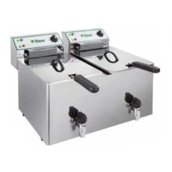 FRIGGITRICE ELETTRICA DOPPIA FIMAR CON RUBINETTO
