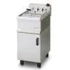 FRIGGITRICE ELETTRICA SU MOBILE 10 LITRI -Macchine del Gusto friggitrice elettrica fme 10 litri