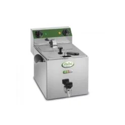 FRIGGITRICE ELETTRICA SINGOLA DA 8 LITRI CON RUBINETTO-FAMA