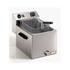 FRIGGITRICE ELETTRICA 10 Litri Trifase Con Rubinetto Di Scarico