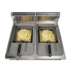 FRIGGITRICE A GAS 2 VASCHE DA 16+16 Litri 4 FRIGGITRICE A GAS 2 VASCHE DA 16+16 Litri -Macchine del Gusto friggitrice gas 2 vasche da 16 litri 2