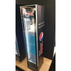 FRIGO A VETRINA BIBITE KLIMAITALIA 160 Litri -Macchine del Gusto frigo bibite thin cooler nero 1