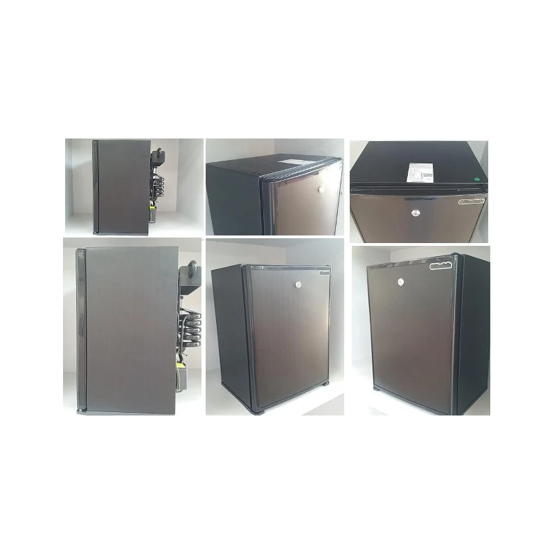 FRIGORIFERO MINI BAR NERO PORTA CURVA FRIGORIFERO MINI BAR NERO PORTA CURVA -Macchine del Gusto frigobar hotel mb40 2