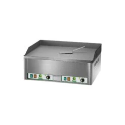 FRY TOP ELETTRICO FIMAR - Piano Doppio Liscio In Acciaio Cromato
