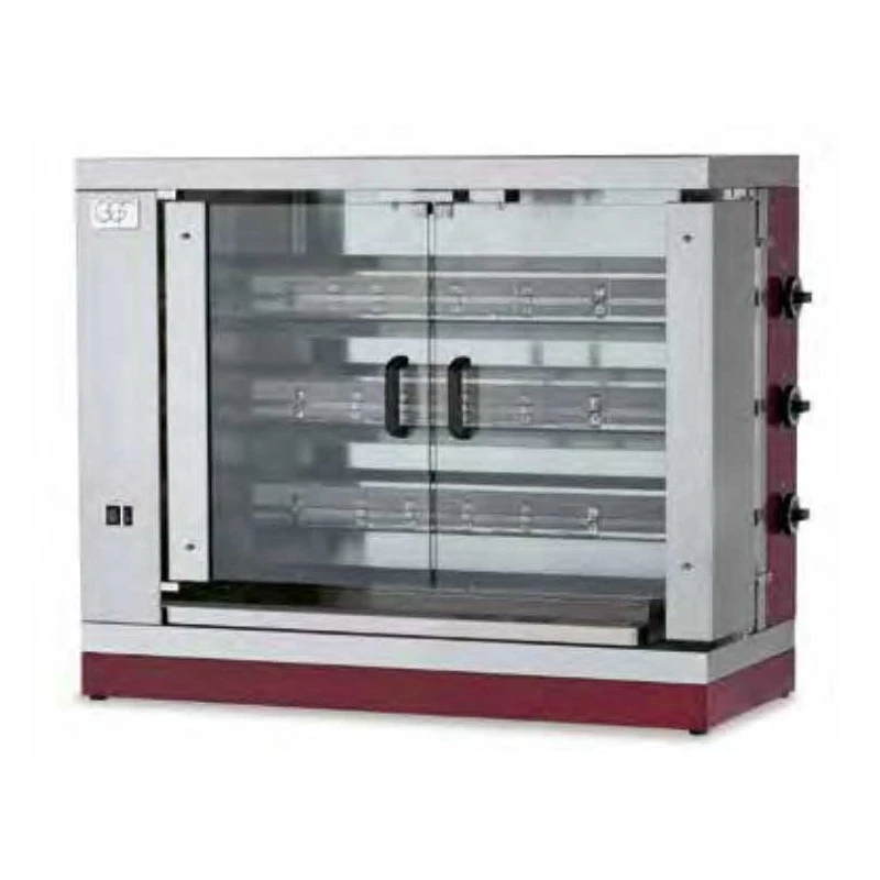 GIRARROSTO PROFESSIONALE A GAS per 12/15 polli GIRARROSTO PROFESSIONALE A GAS Per 12/15 Polli -Macchine del Gusto girarrosto gas g3s