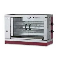 GIRARROSTO PROFESSIONALE A GAS Per 8/10 Polli