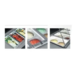 IFI POZZETTI GELATO -VETRINA GELATERIA BANCO A POZZETTI DA 4 A 10 GUSTI 6 IFI POZZETTI GELATO -VETRINA GELATERIA BANCO A POZZETTI DA 4 A 10 GUSTI -Macchine del Gusto ifi vetrina gelateria professionale 4