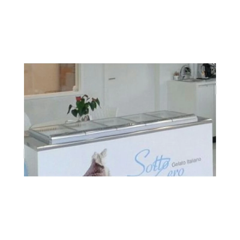 IFI POZZETTI GELATO -VETRINA GELATERIA BANCO A POZZETTI DA 4 A 10 GUSTI IFI POZZETTI GELATO -VETRINA GELATERIA BANCO A POZZETTI DA 4 A 10 GUSTI -Macchine del Gusto ifi vetrina gelateria professionale 5