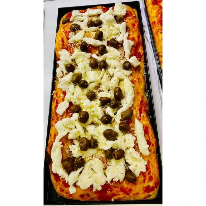 MEZZE TEGLIE IN LAMIERA BLU 18x38 cm -2 pezzi MEZZE TEGLIE IN LAMIERA BLU 18x38 Cm -2 Pezzi -Macchine del Gusto mezze teglie in lamiera blu 18x38 4