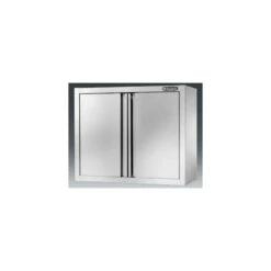 PENSILE IN ACCIAO INOX 2 PORTE A BATTENTE