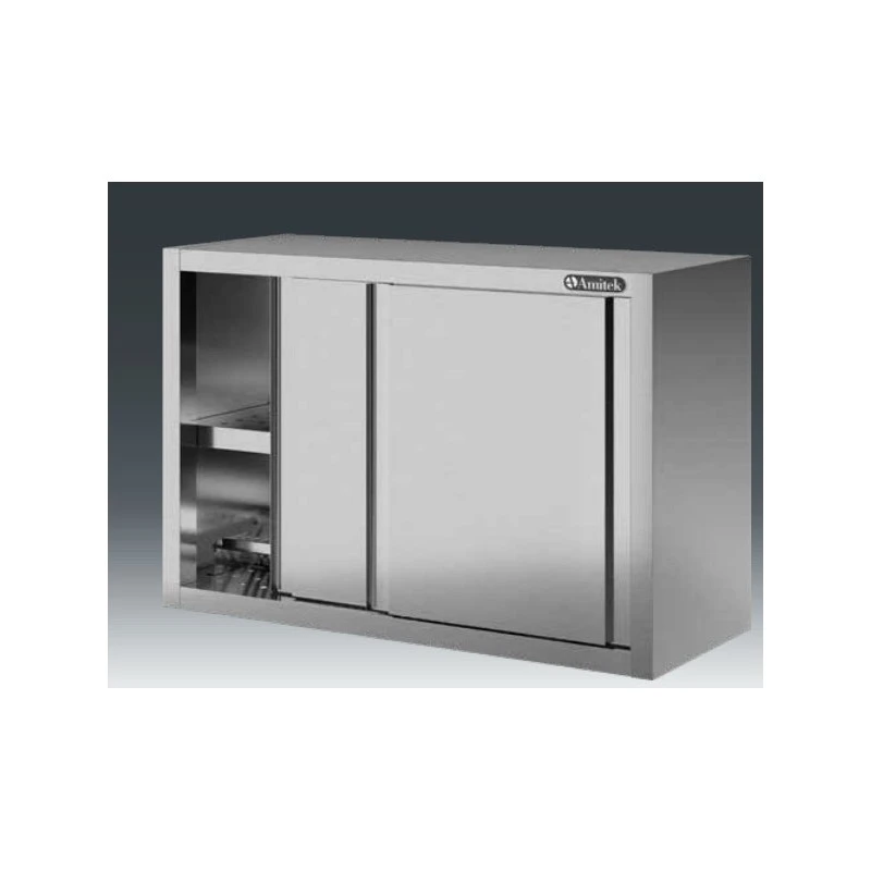 PENSILE SCOLAPIATTI PORTE SCORREVOLI 1500x400x660h PENSILE SCOLAPIATTI PORTE SCORREVOLI 1500x400x660h -Macchine del Gusto pensile scolapiatti porte scorrevoli