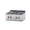 PIANO COTTURA GAS 4 Fuochi 2 PIANO COTTURA GAS 4 Fuochi -Macchine del Gusto piano cottura gas 4 fuochi