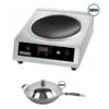 PIASTRA AD INDUZIONE WOK + WOK INCLUSO 1 PIASTRA AD INDUZIONE WOK + WOK INCLUSO -Macchine del Gusto piastra induzione wok
