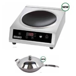 PIASTRA AD INDUZIONE WOK + WOK INCLUSO