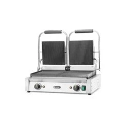 PIASTRA PANINI DOPPIA RIGATA -Macchine del Gusto piastra panini doppia hendi 3