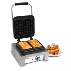 PIASTRA PROFESSIONALE PER WAFFLE "BRUSSEL"