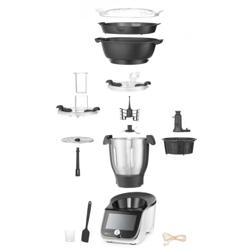 ROBOT DA CUCINA MULTIFUNZIONE CON SCHERMO TOUCH ROBOT DA CUCINA MULTIFUNZIONE CON SCHERMO TOUCH -Macchine del Gusto robot da cucina multifunzione con schermo touch 1