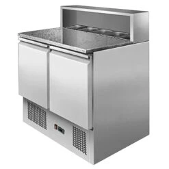SALADETTE REFRIGERATA CON TOP IN MARMO 5 X GN1/3
