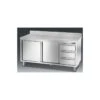 TAVOLO ARMADIO CON CASSETTI A DESTRA 1800x700x850h