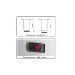 TAVOLO CONGELATORE VENTILATO -Macchine del Gusto tavolo congelaore ventilato ak2100bt 1