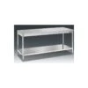 TAVOLO IN ACCIAIO INOX CON TELAIO 180x60x85H