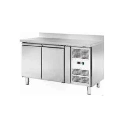 TAVOLO REFRIGERATO VENTILATO Prof. 60 Cm Con Alzatina
